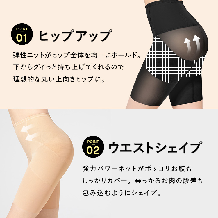 スタイルガードル [カラー]: ブラック, [サイズ]: S