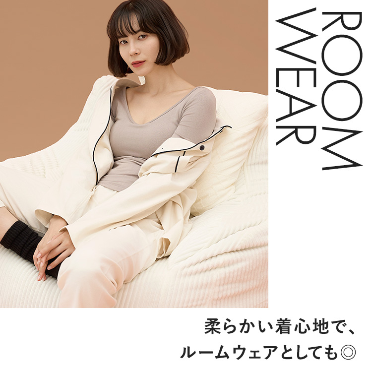 【NEW】ブラ イン ヒート インナー ワイドネック ロング [カラー]: ブラック, [サイズ]: S