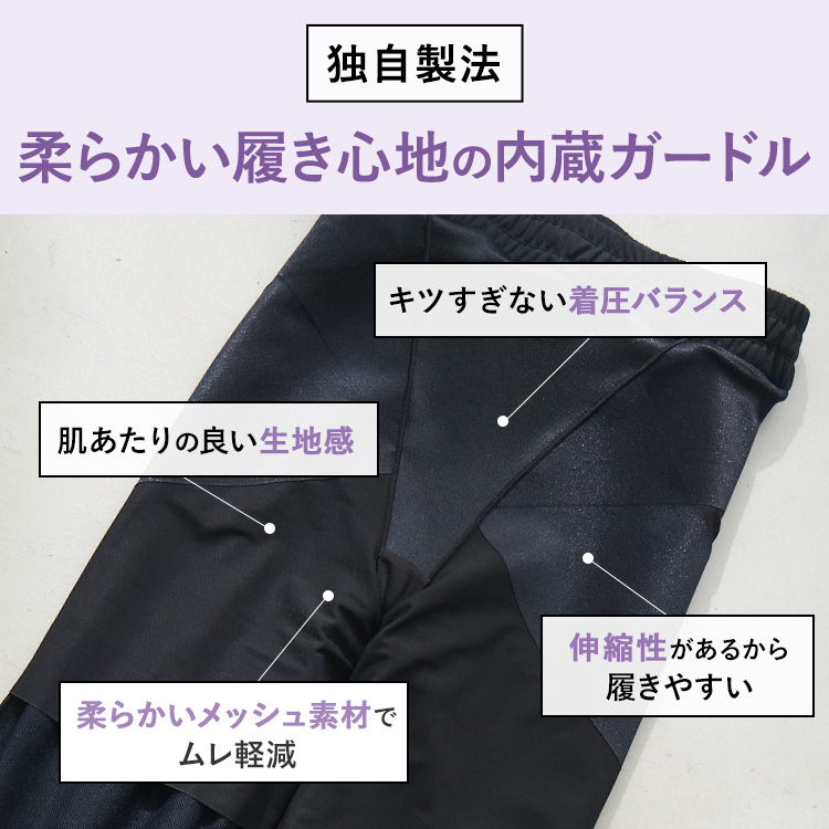 ガードルイン スウェットパンツ [カラー]: ブラック, [サイズ]: S