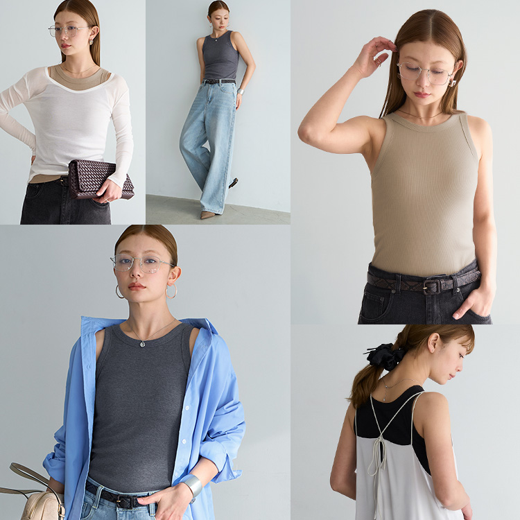 【NEW】カップイン アメスリタンクトップ [カラー]: ブラック, [サイズ]: S