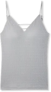 カップイン ストラップ デザイン キャミソール