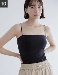 10位 カップイン 2WAY キャミソール