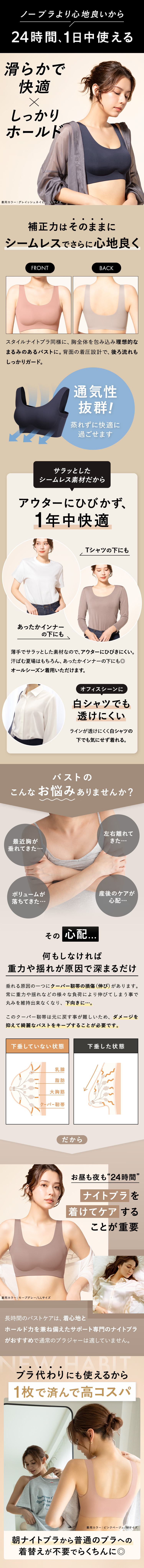 バストのお悩み