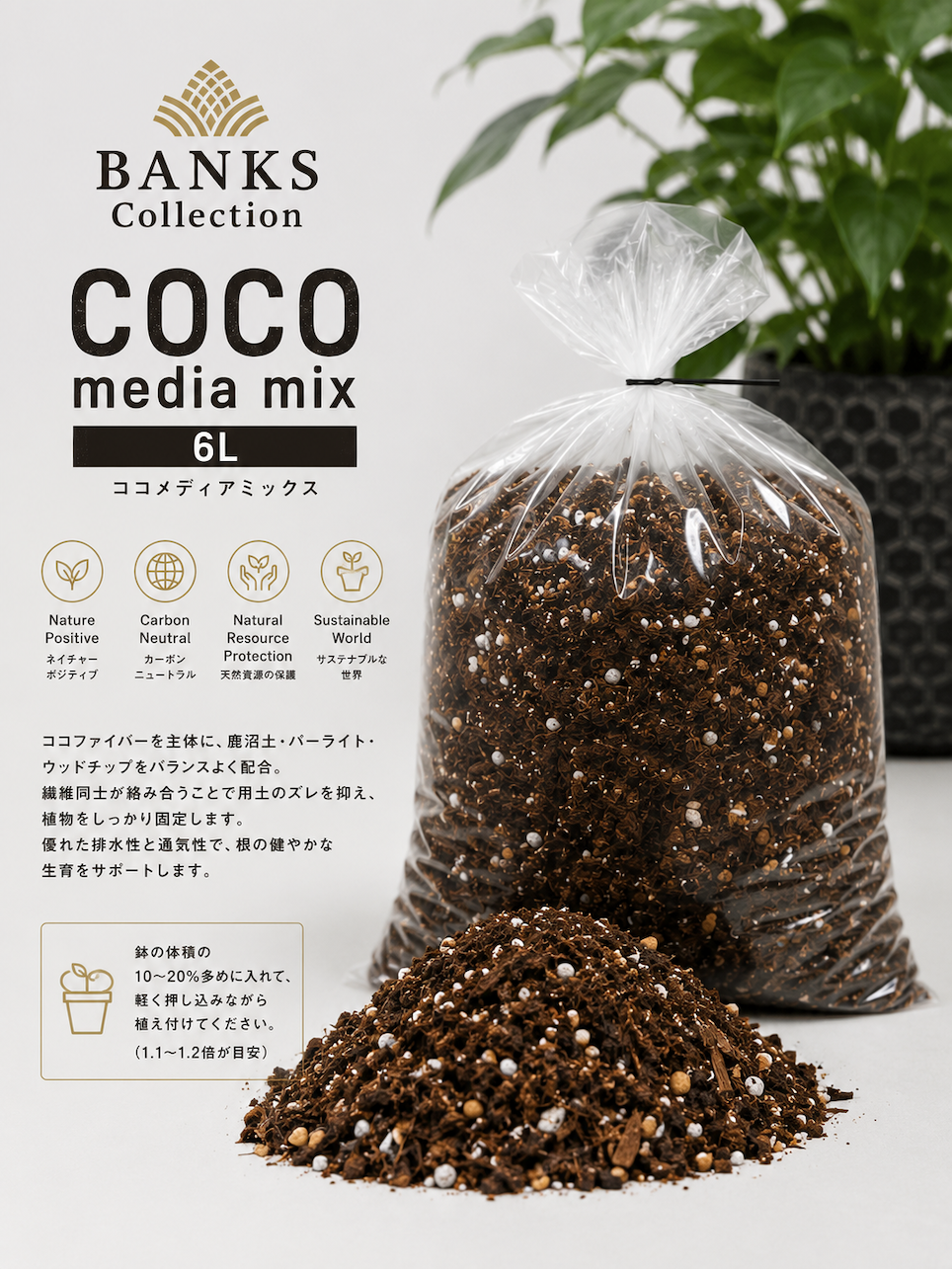 COCO media mix (6L)