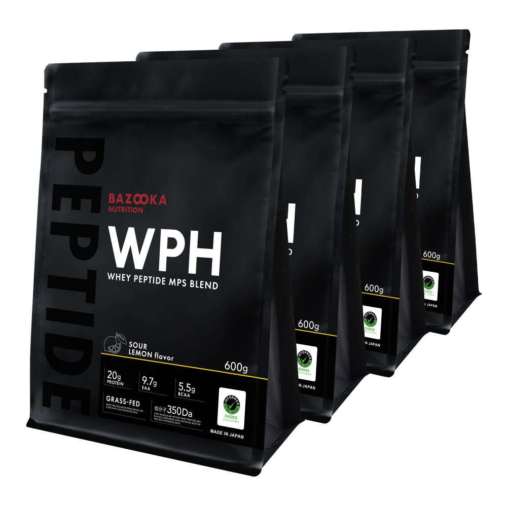 【定期】《4袋セット購入》BAZOOKA NUTRITION WPH