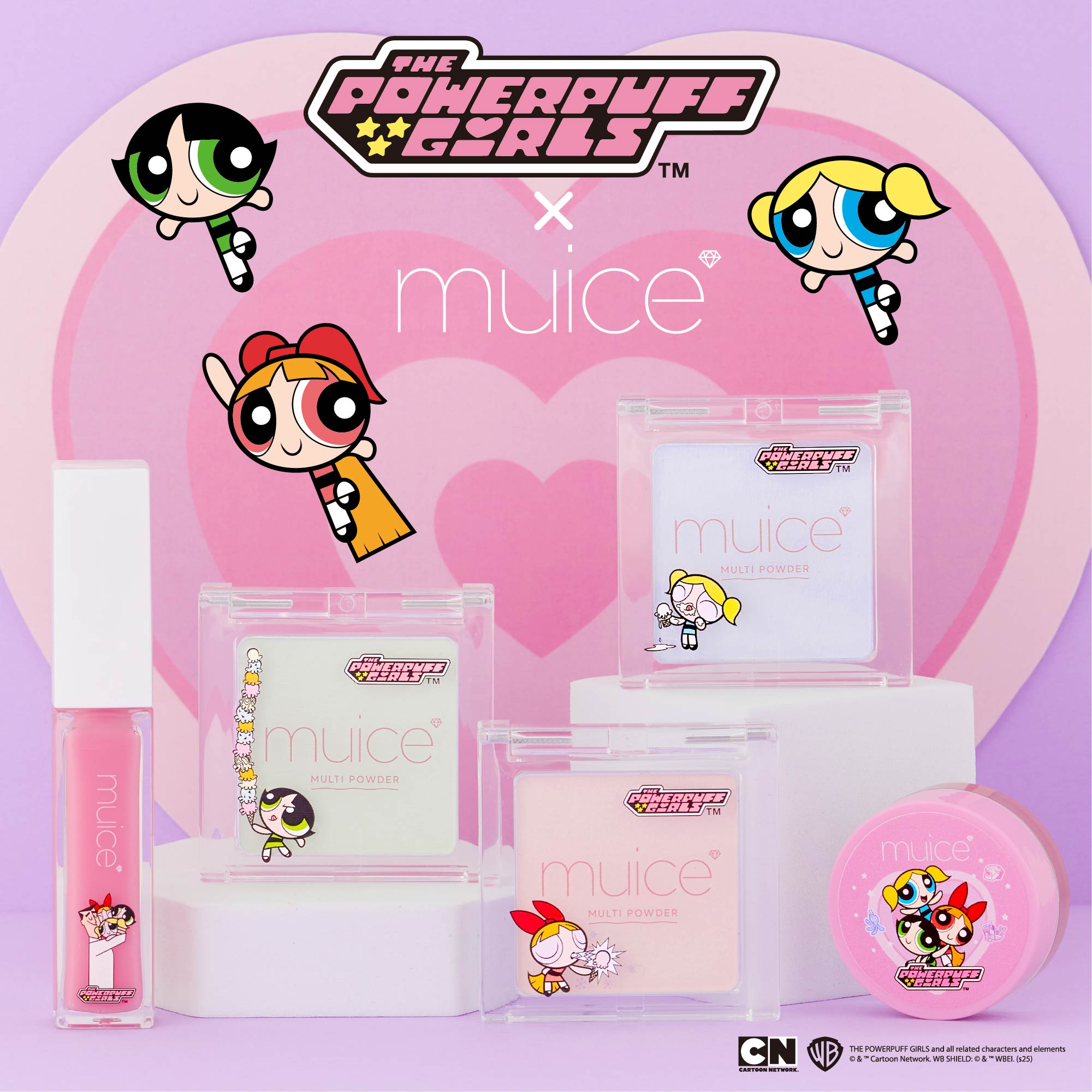 【10/31限定発売】muice  「パワーパフ ガールズ」 コラボアイテム