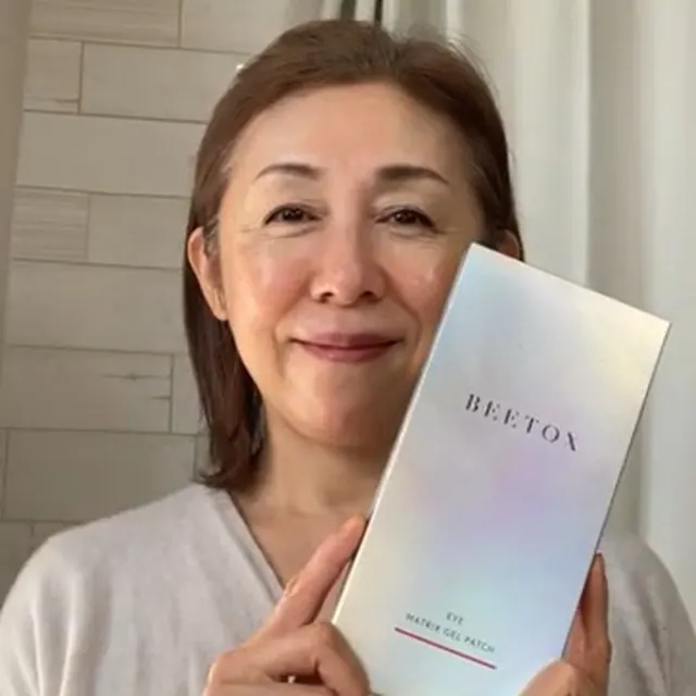 BEETOXを使っている50代の方の笑顔