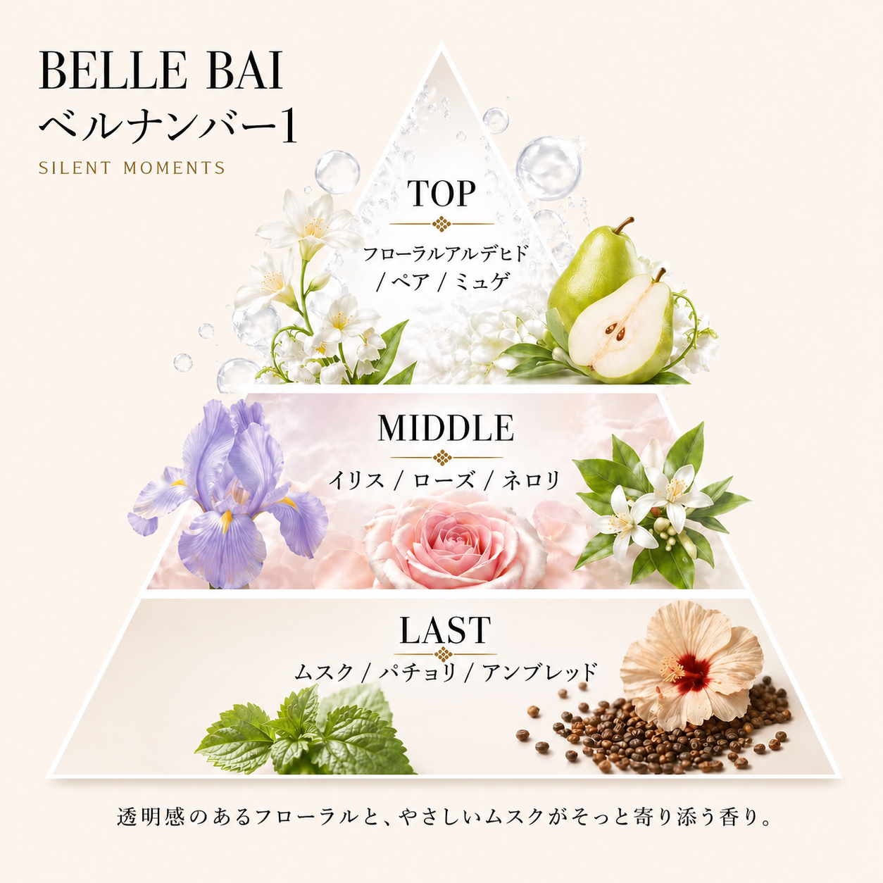 ベルナンバー1<br>オードパルファン 50ml 