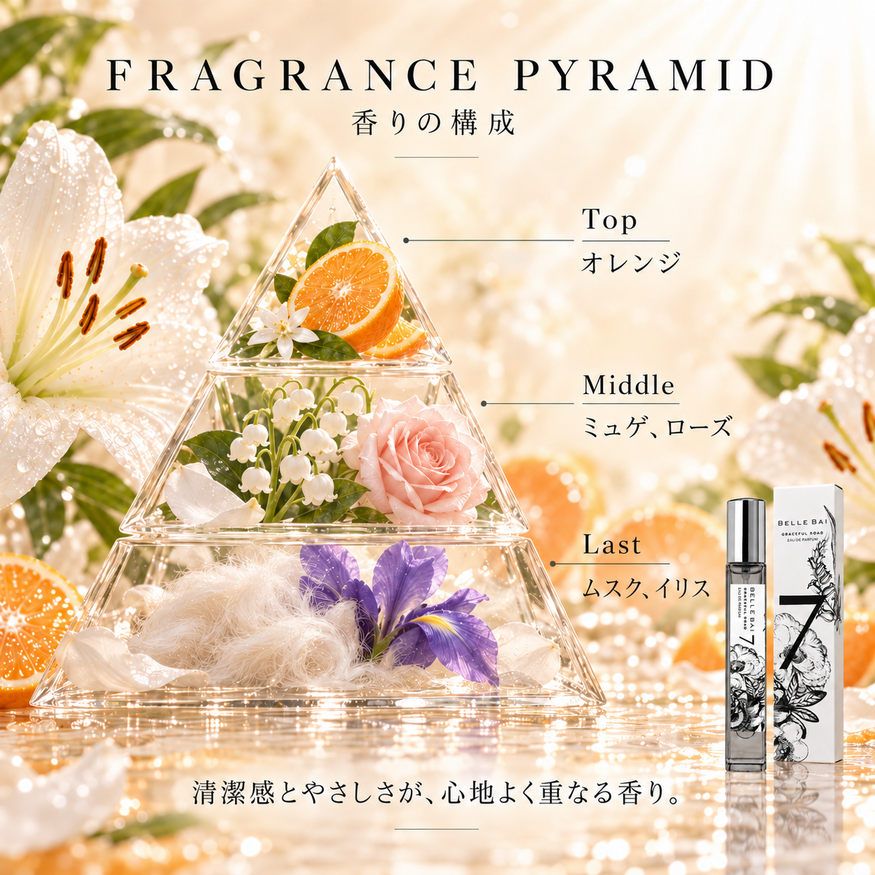 ベルナンバー7<br>オードパルファン 10ml