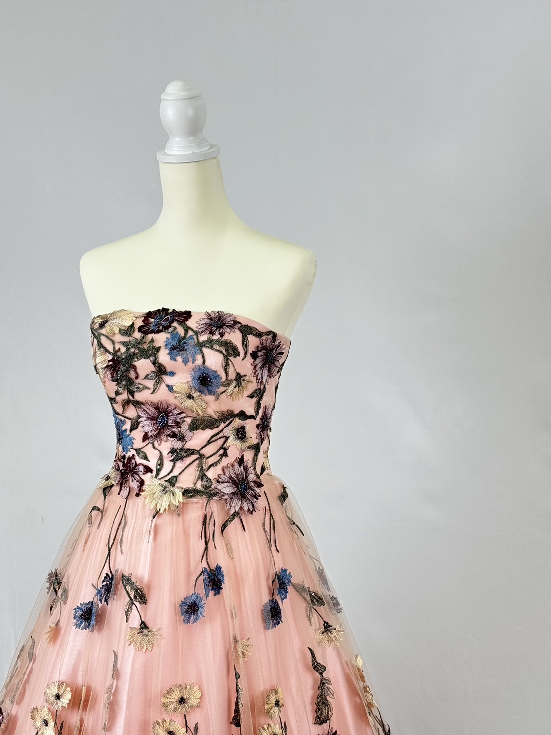 jardin fleuri 001 PI ドレスサイズ（Type：Free / JUST）: 3号～7号：編み上げ