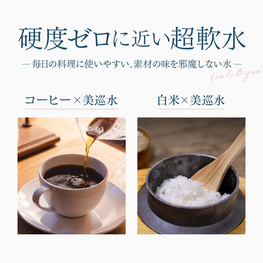 美巡水 500ml×24本（単品 ）