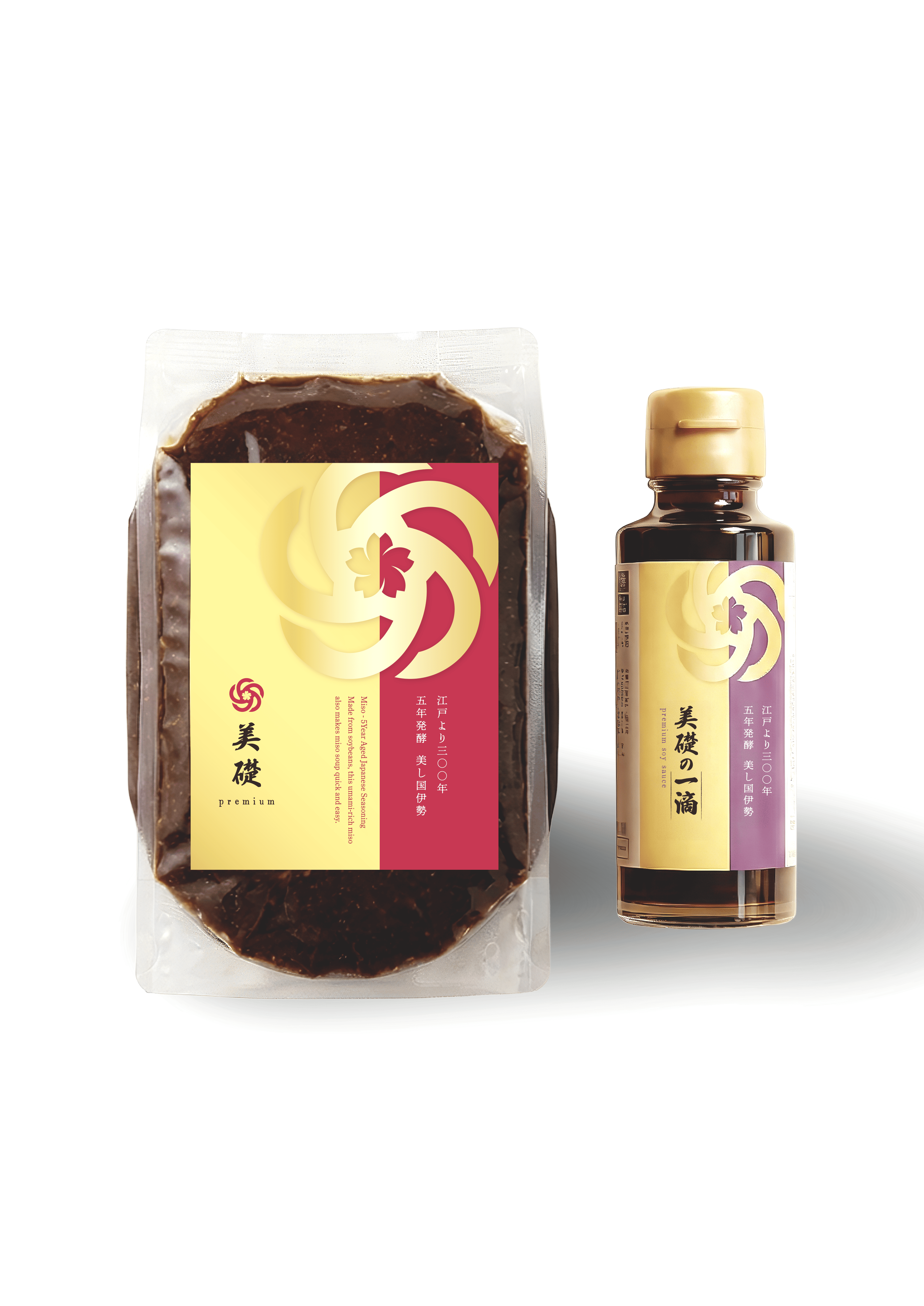美礎プレミアムセット(味噌＆しょうゆセット）