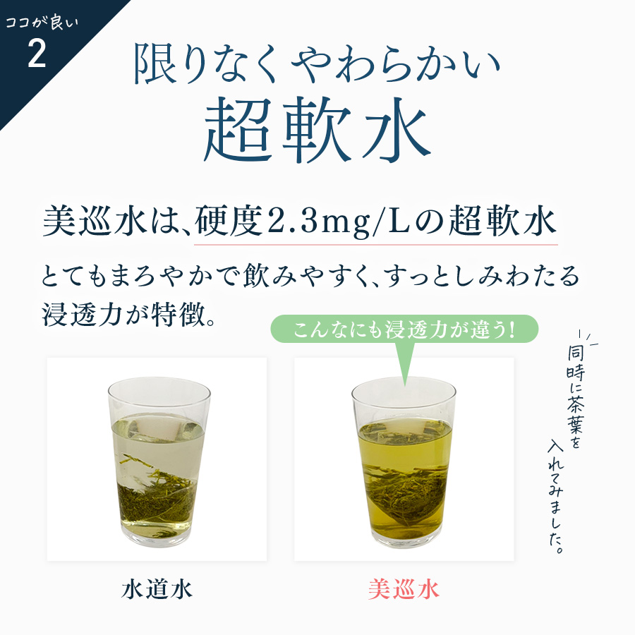 美巡水 500ml×24本（単品 ）