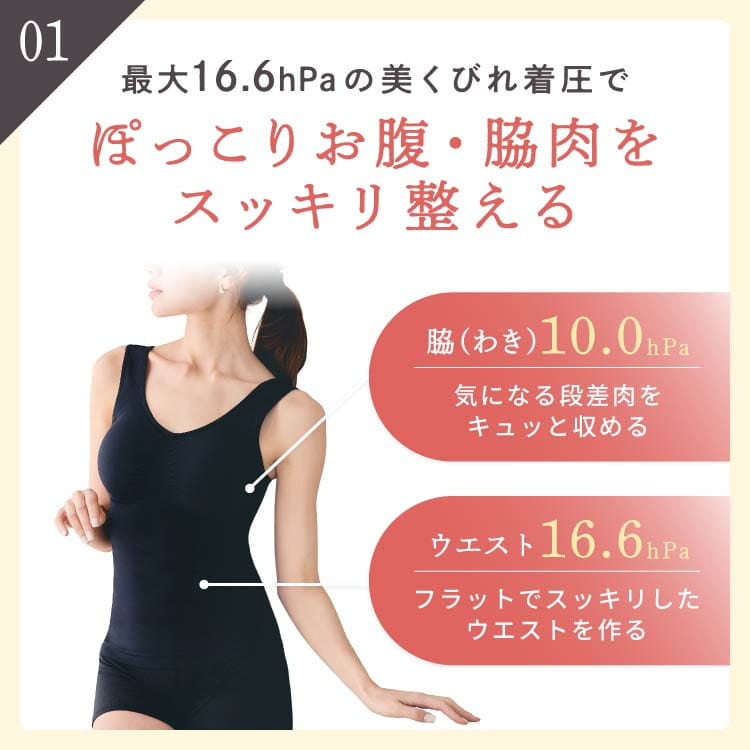 着圧ブラタンクトップ クールタイプ