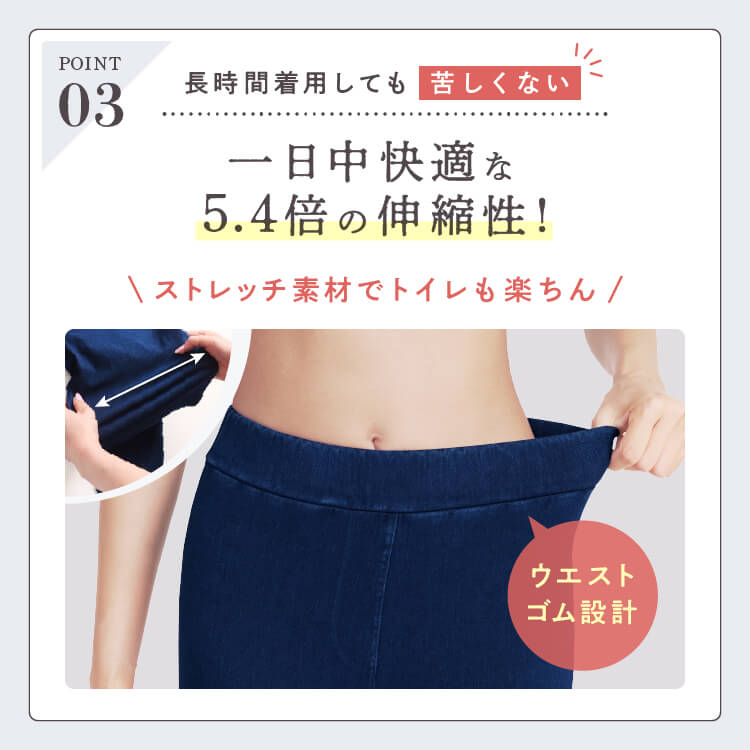 着圧デニムパンツ | BELLE SERIES