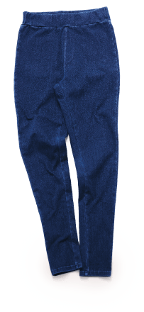 インディゴブルーの切り抜き