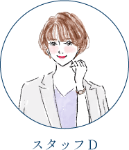スタッフDのイラスト