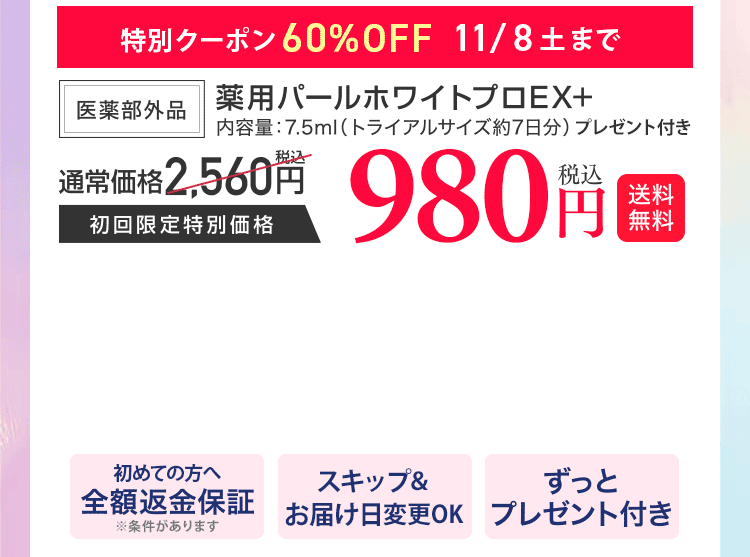 初回特別価格