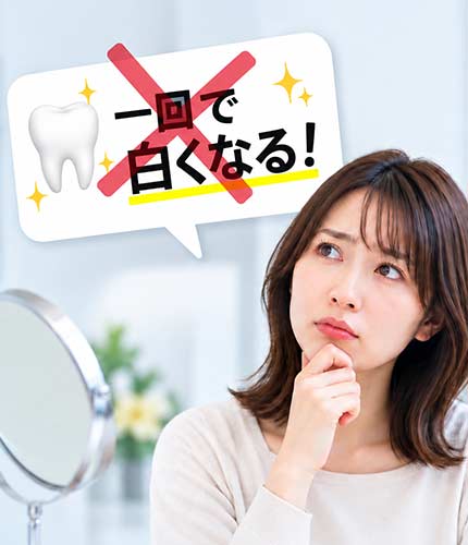 過度な効果をうたう広告に注意