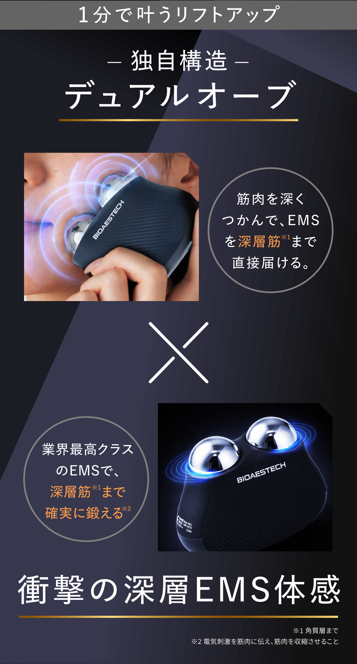 商品特徴の紹介