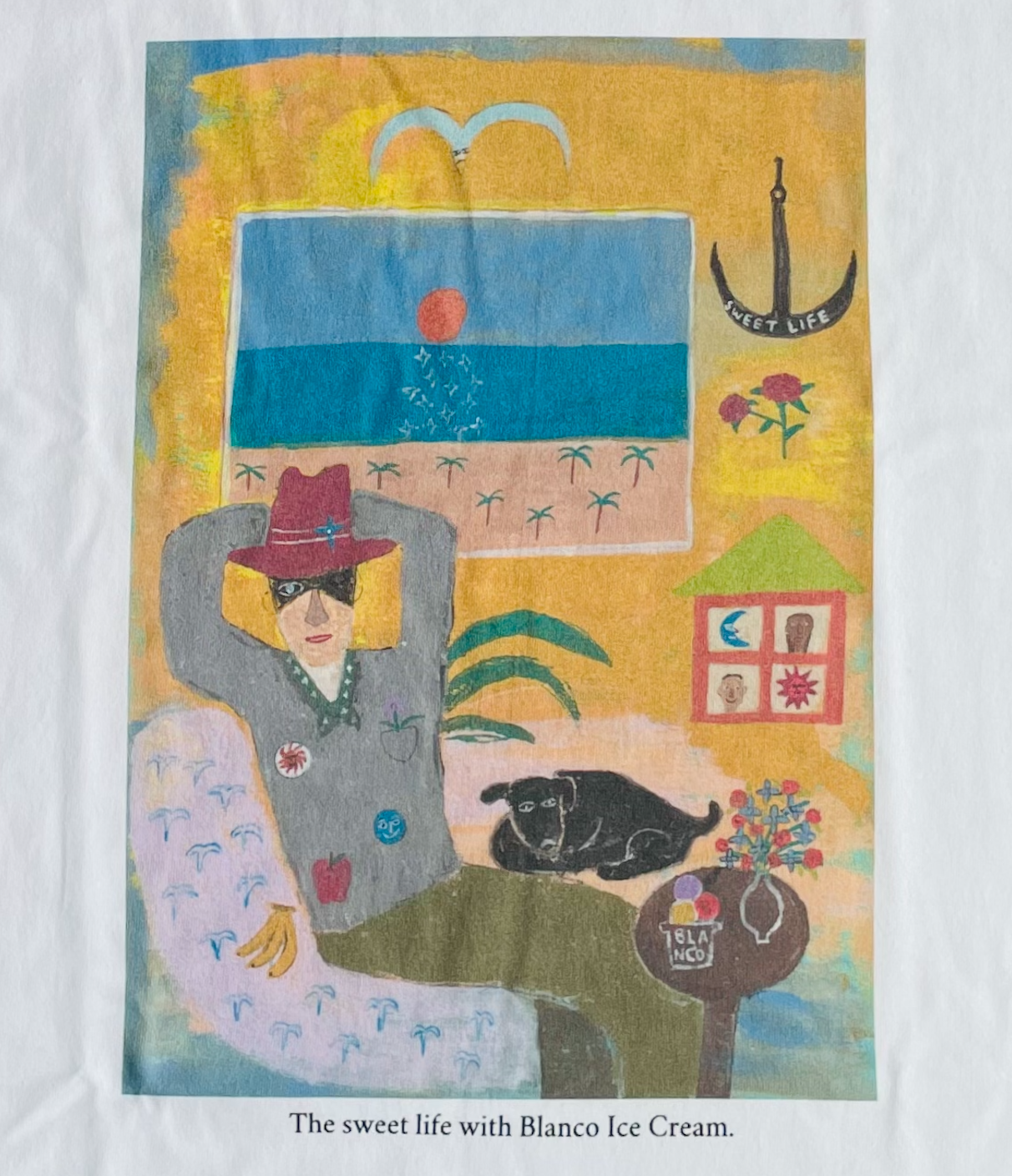 2025 SUMMER TEE 【The sweet life】 by ATSUSHI ITO サイズ: S