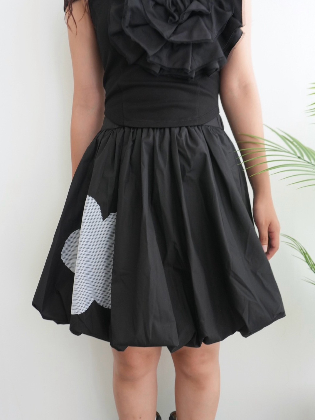Flower Patch Balloon Skirt