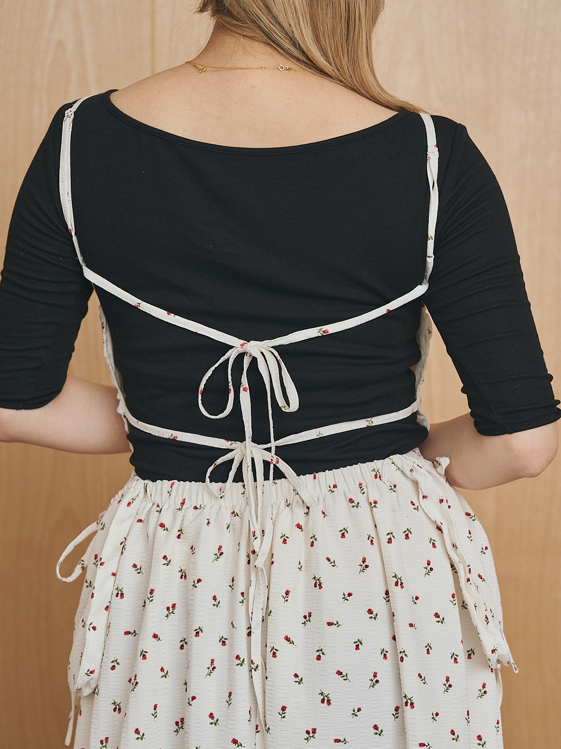 Flower Side Pocket Cami Dress