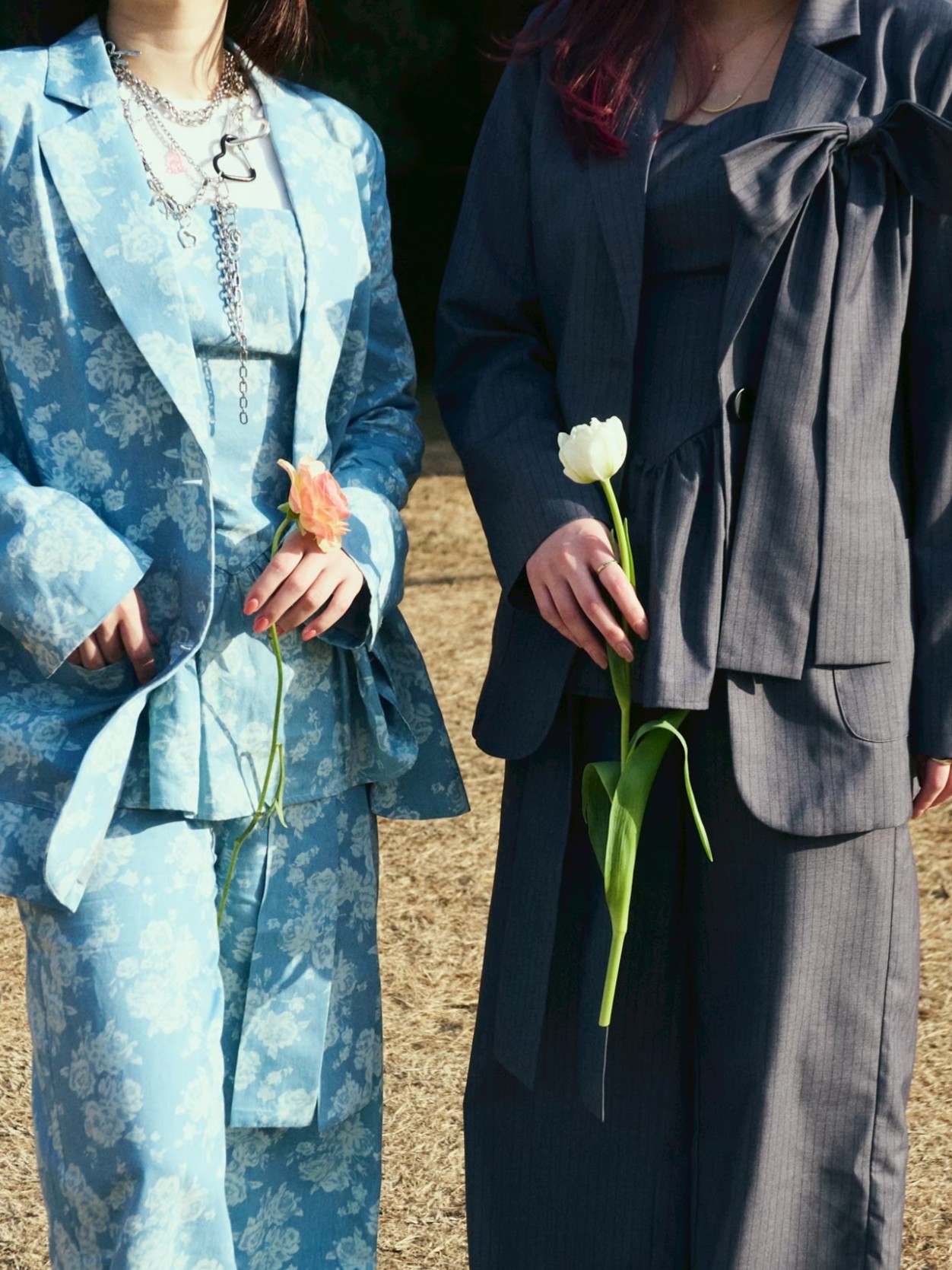 Multi-Way Ribbon Design Jacket