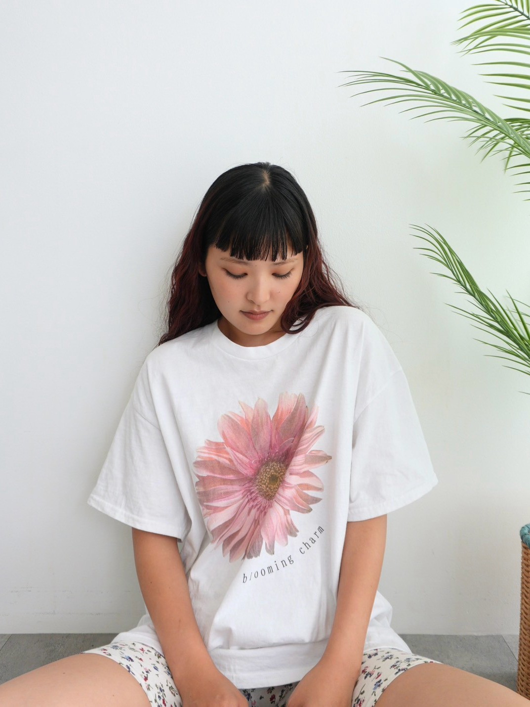 Gerbera Print Big T-shirt