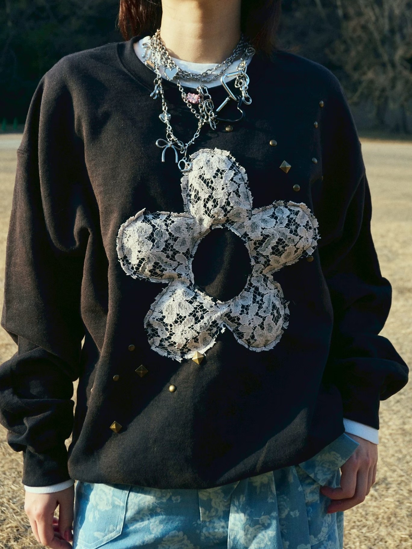 Fade Flower Sweat
