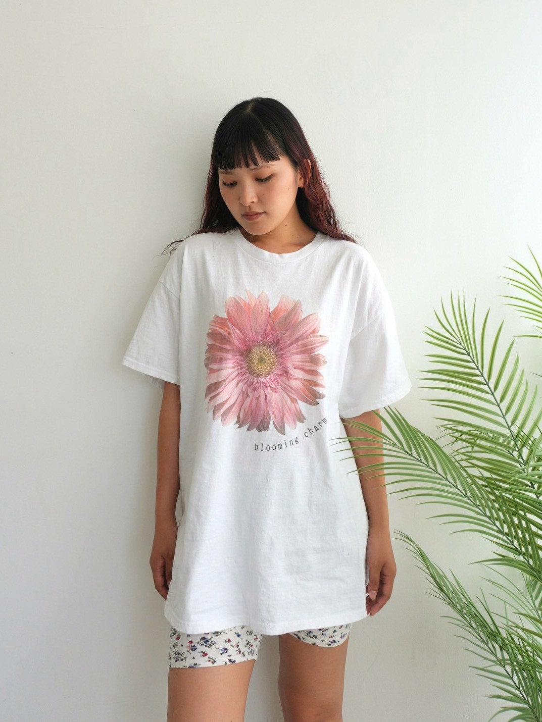 Gerbera Print Big T-shirt