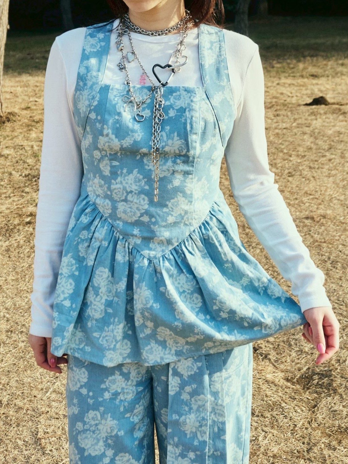 Back Cross Design Top