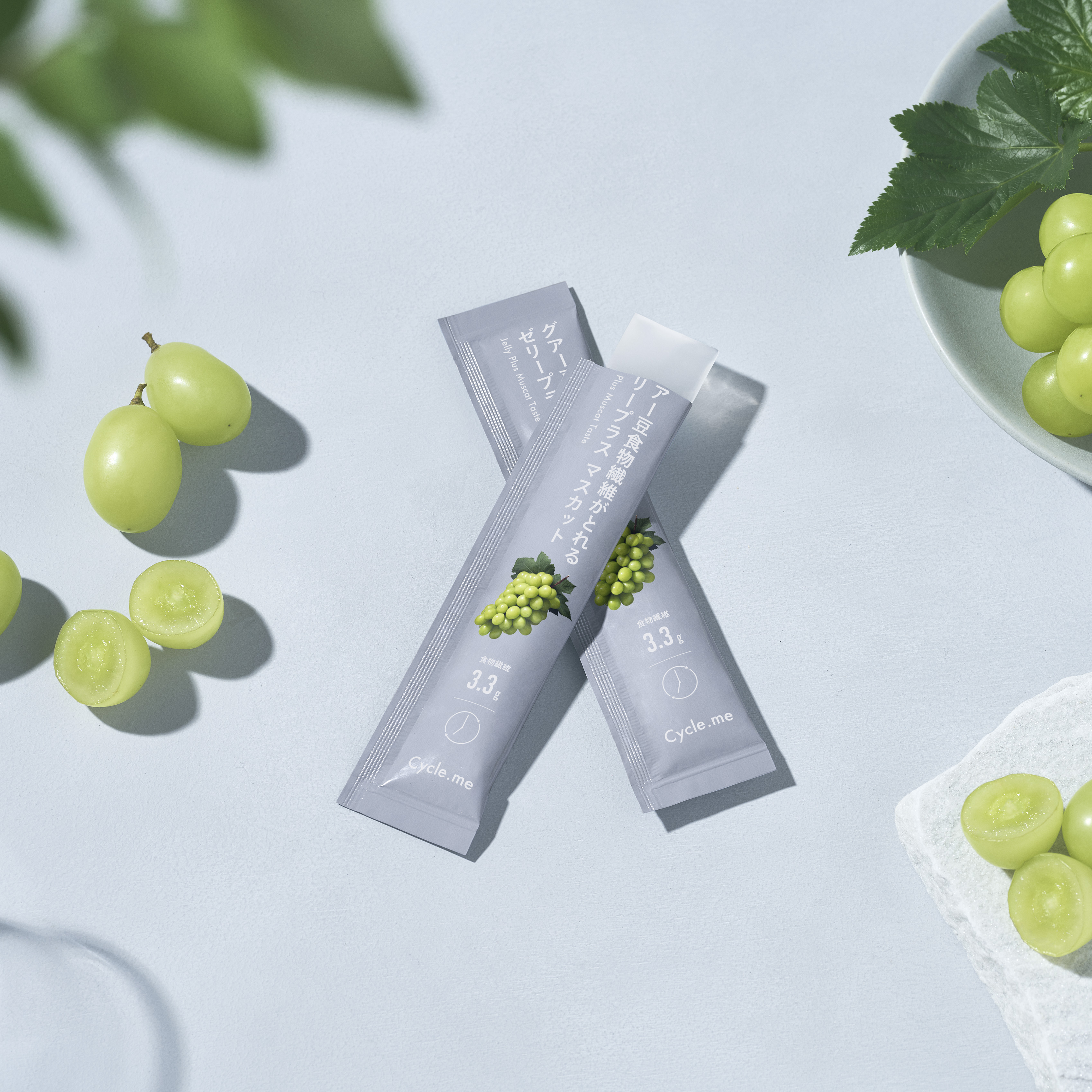 グアー豆食物繊維がとれる ゼリープラス マスカット 3本セット