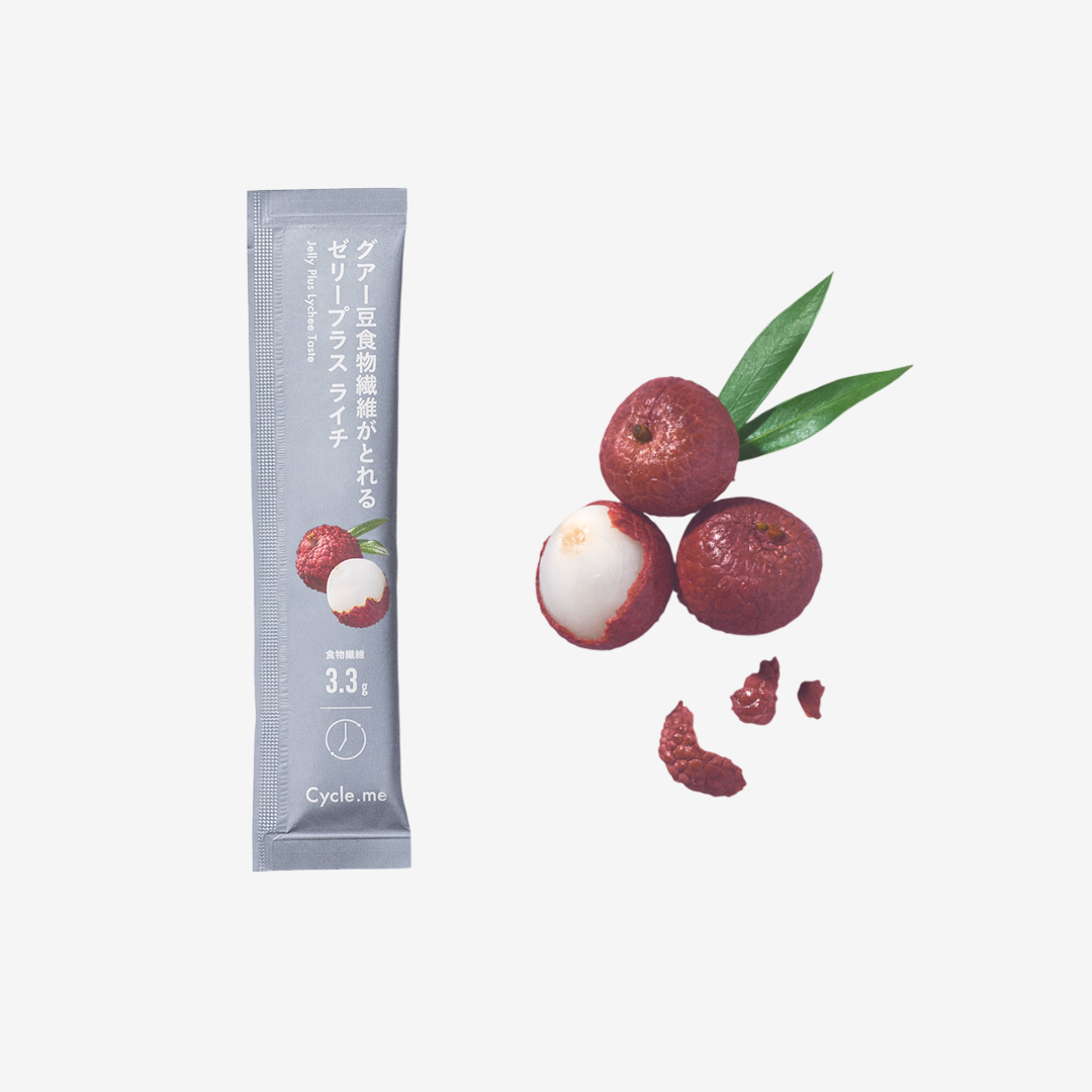 グアー豆食物繊維がとれる ゼリープラス ライチ 3本セット