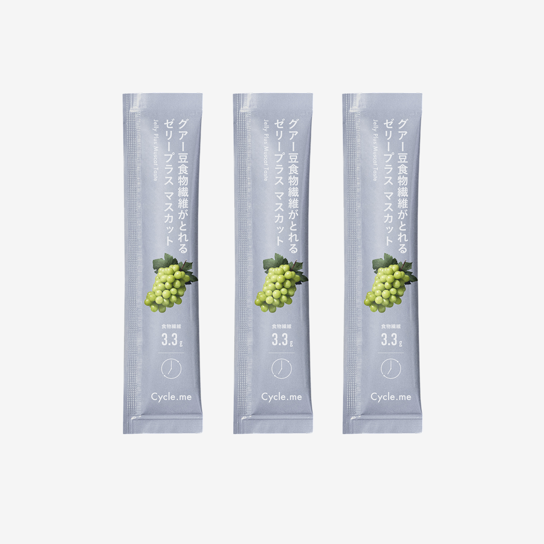 グアー豆食物繊維がとれる ゼリープラス マスカット 3本セット