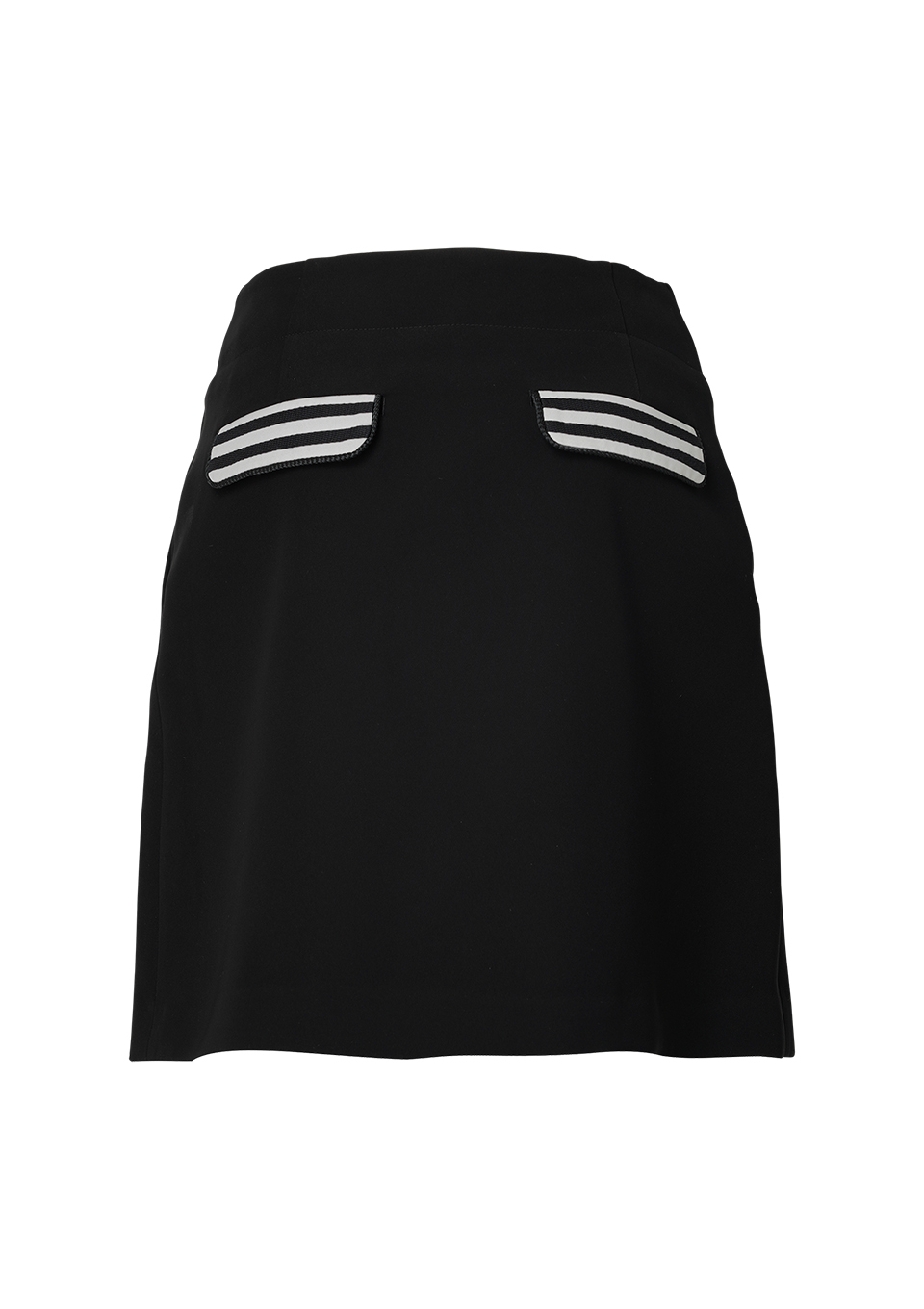 BACK FLAP SKIRT