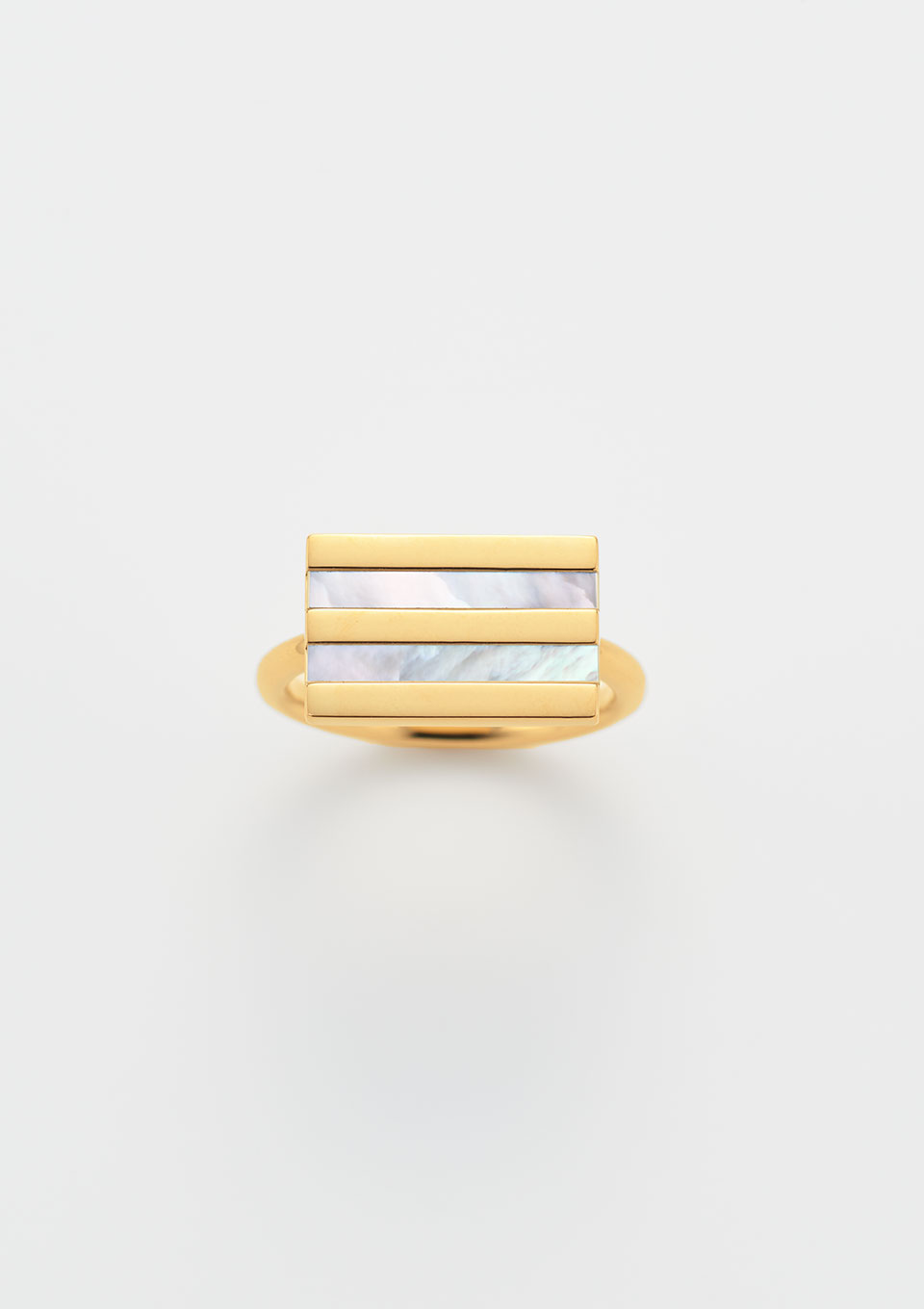 BORDER RECTANGLE RING