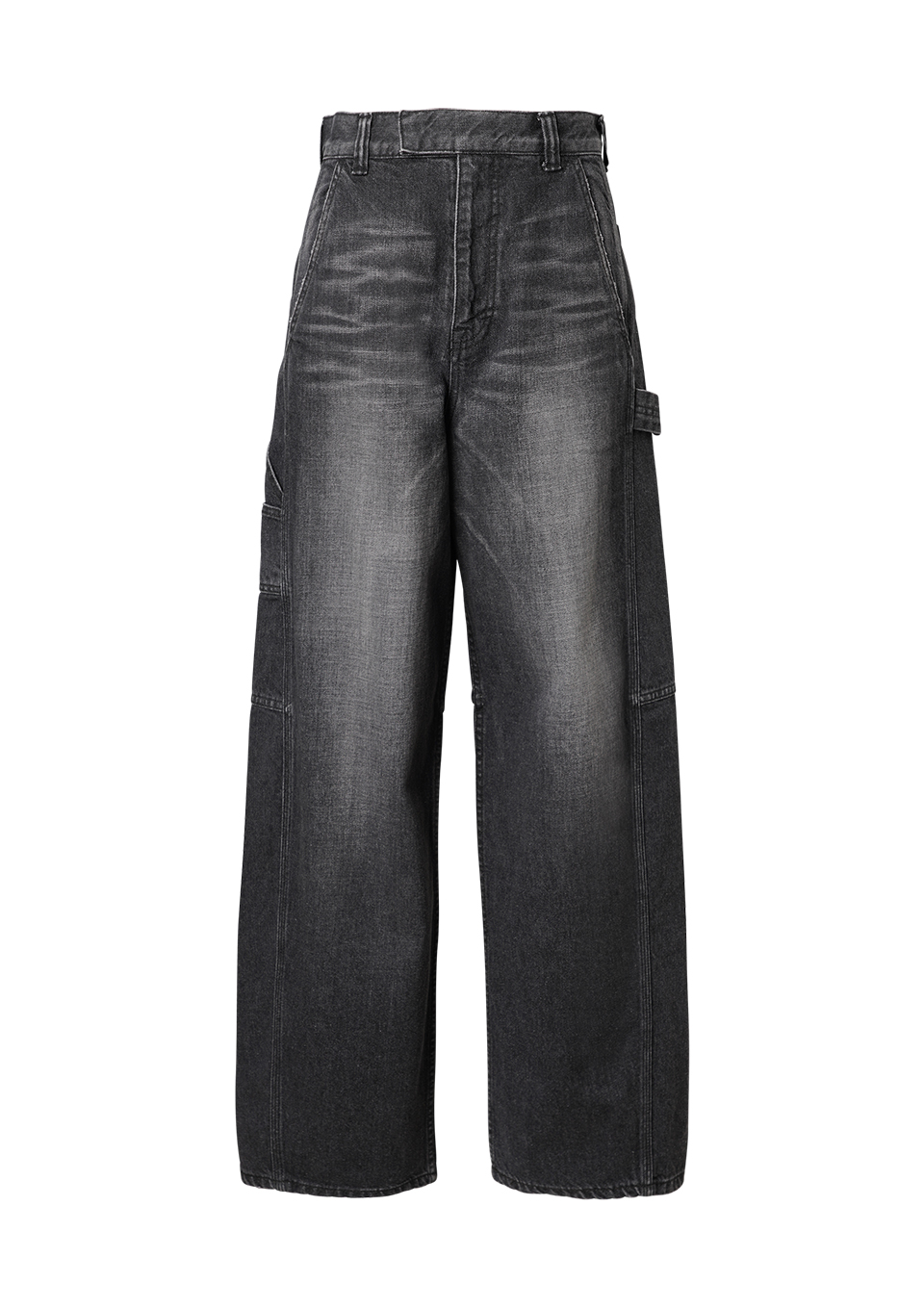 WIDE-LEG PAINTER DENIM