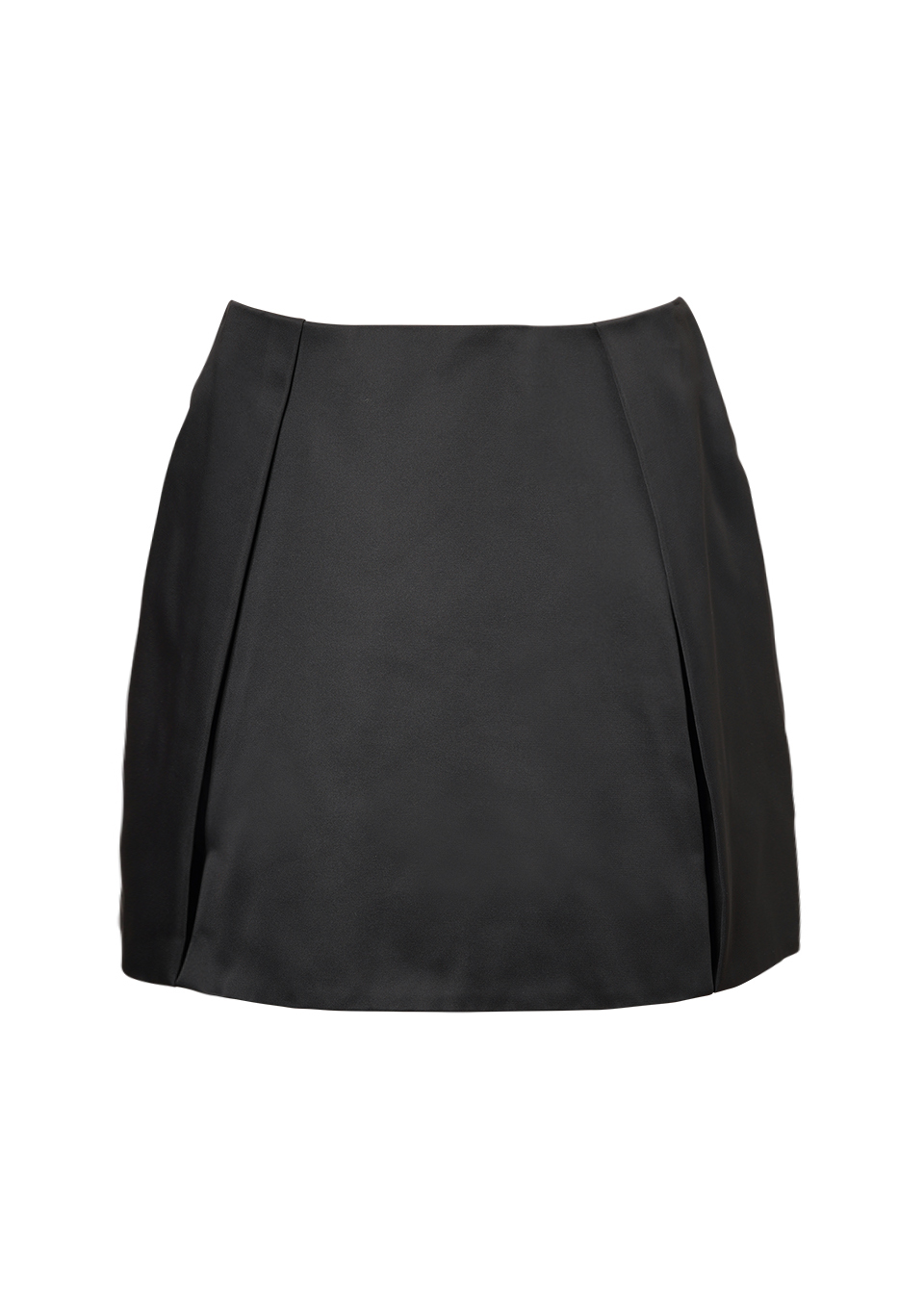 MEMORY SATIN MINI SKIRT