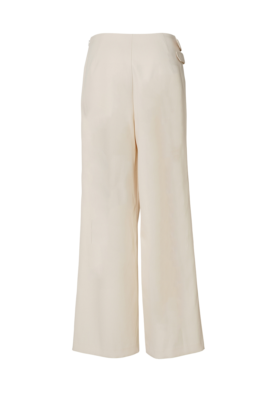 BELTED WRAP PANTS