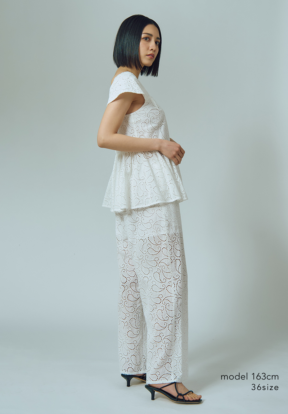 COTTON LACE PANTS
