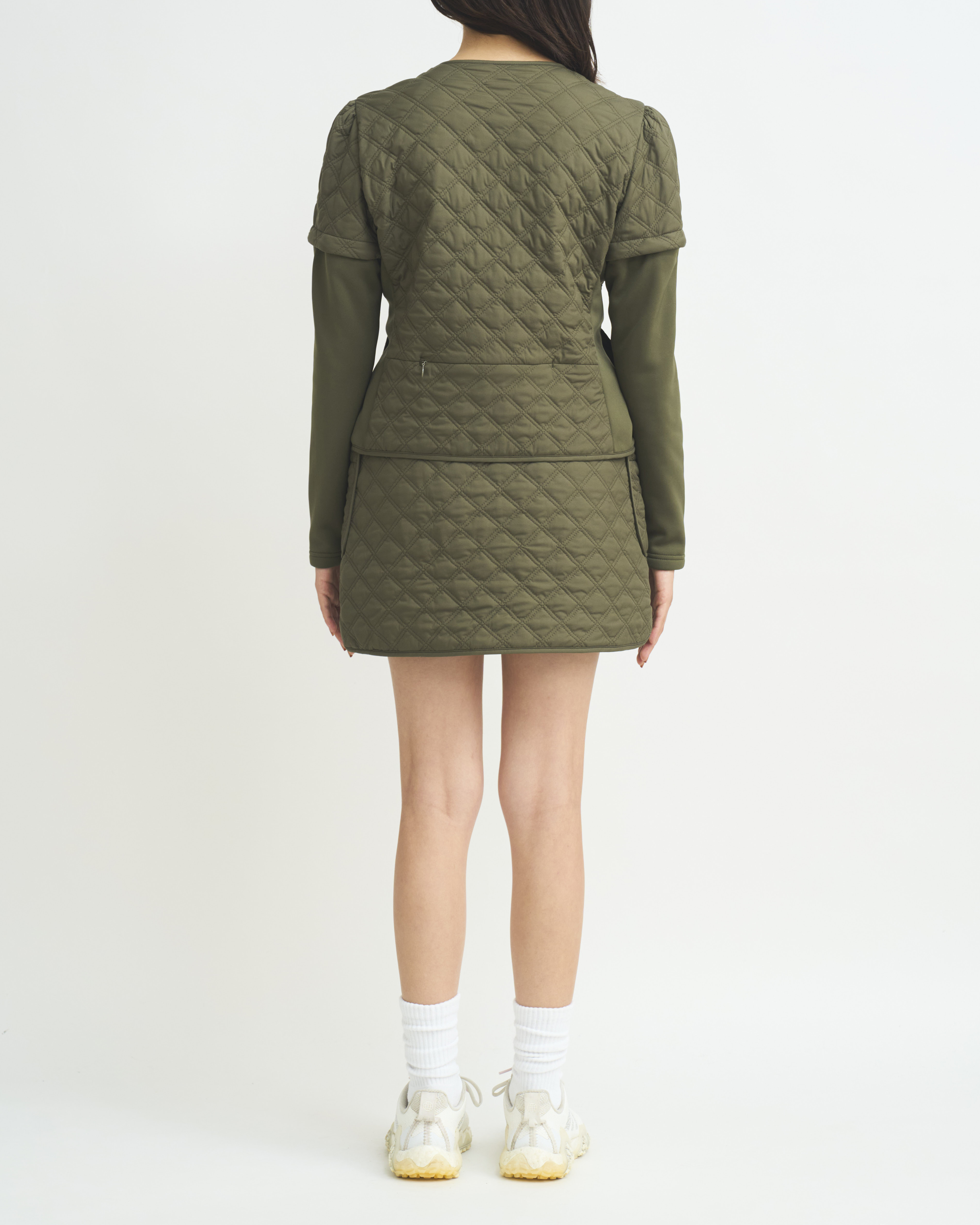 GDT QUILTED MINI SKIRT