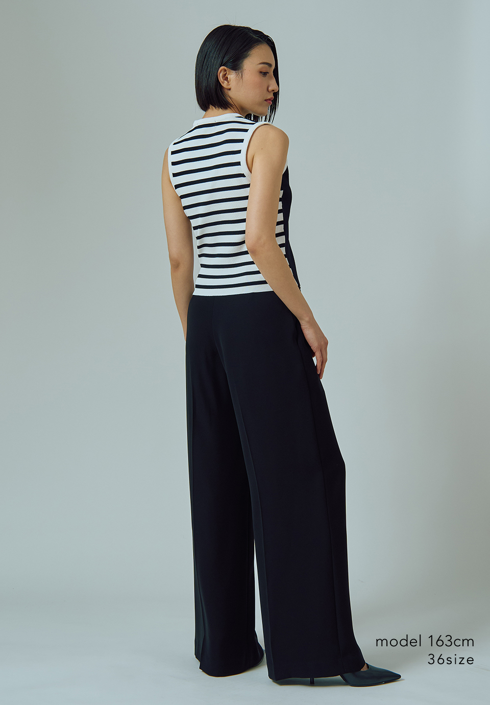 TWILL WIDE PANTS LIGHT