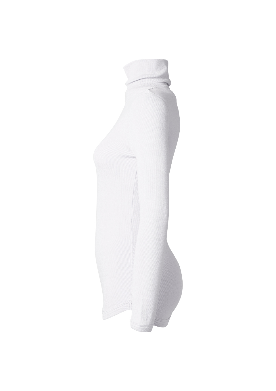 HIGHNECK RIB TEE