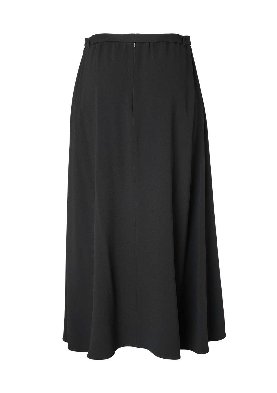 BACK SATIN SKIRT