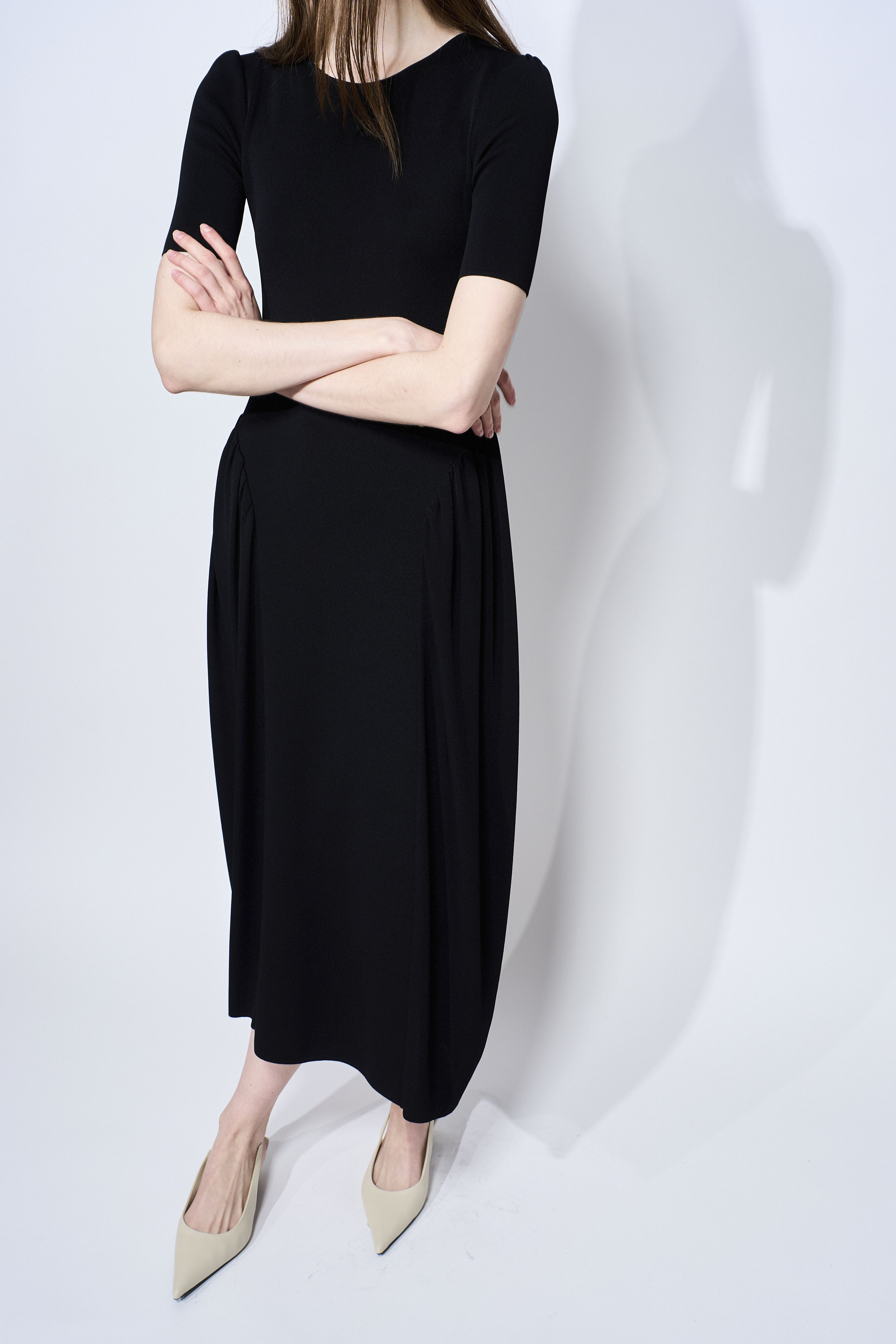 COCOON KNIT DRESS