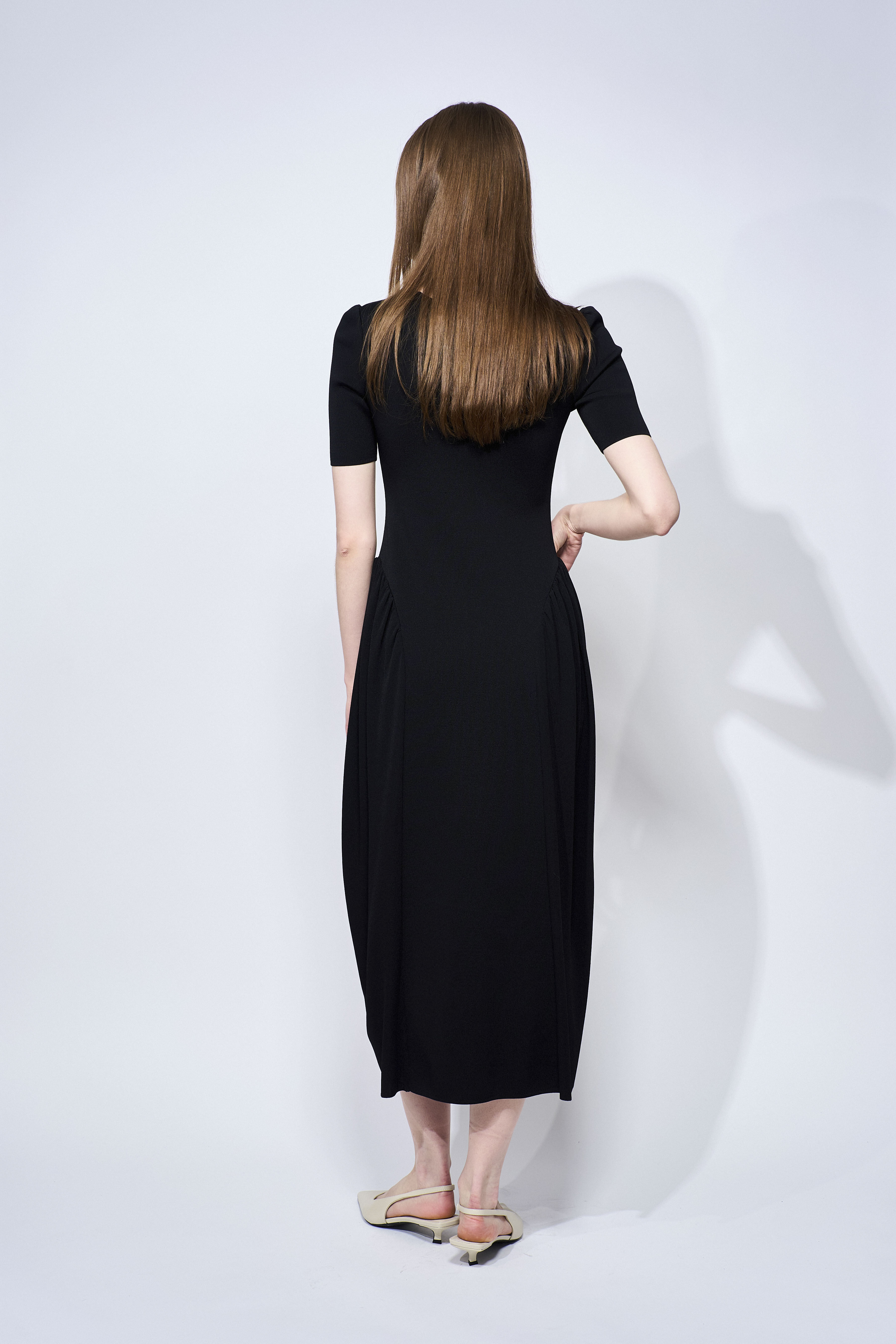 COCOON KNIT DRESS