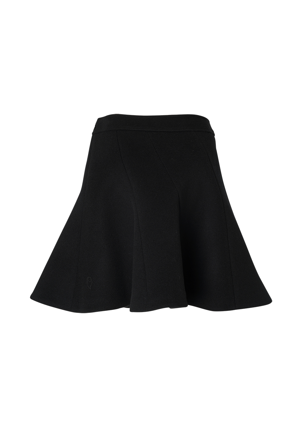BIAS WOOL MINI SKIRT