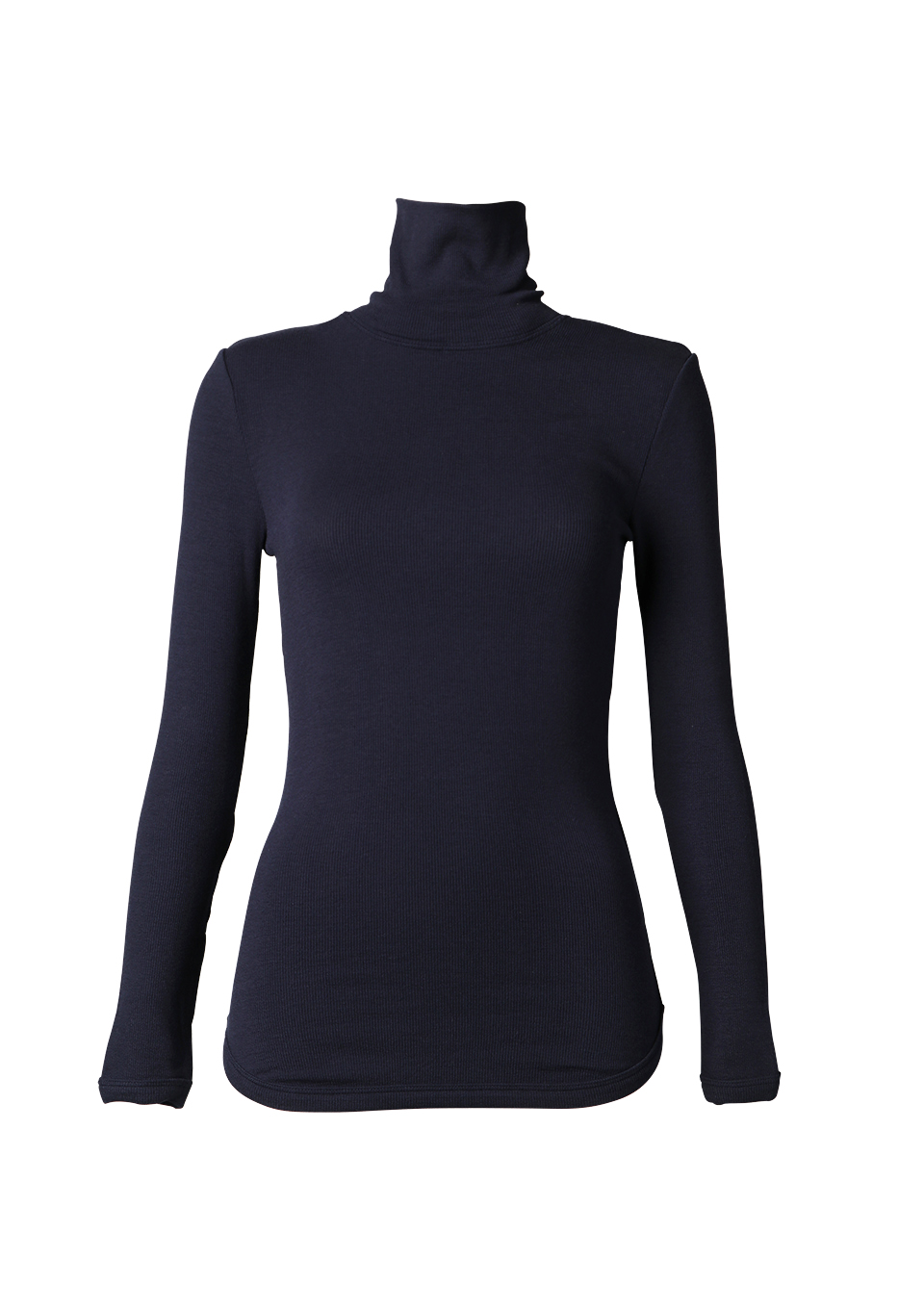 HIGHNECK RIB TEE