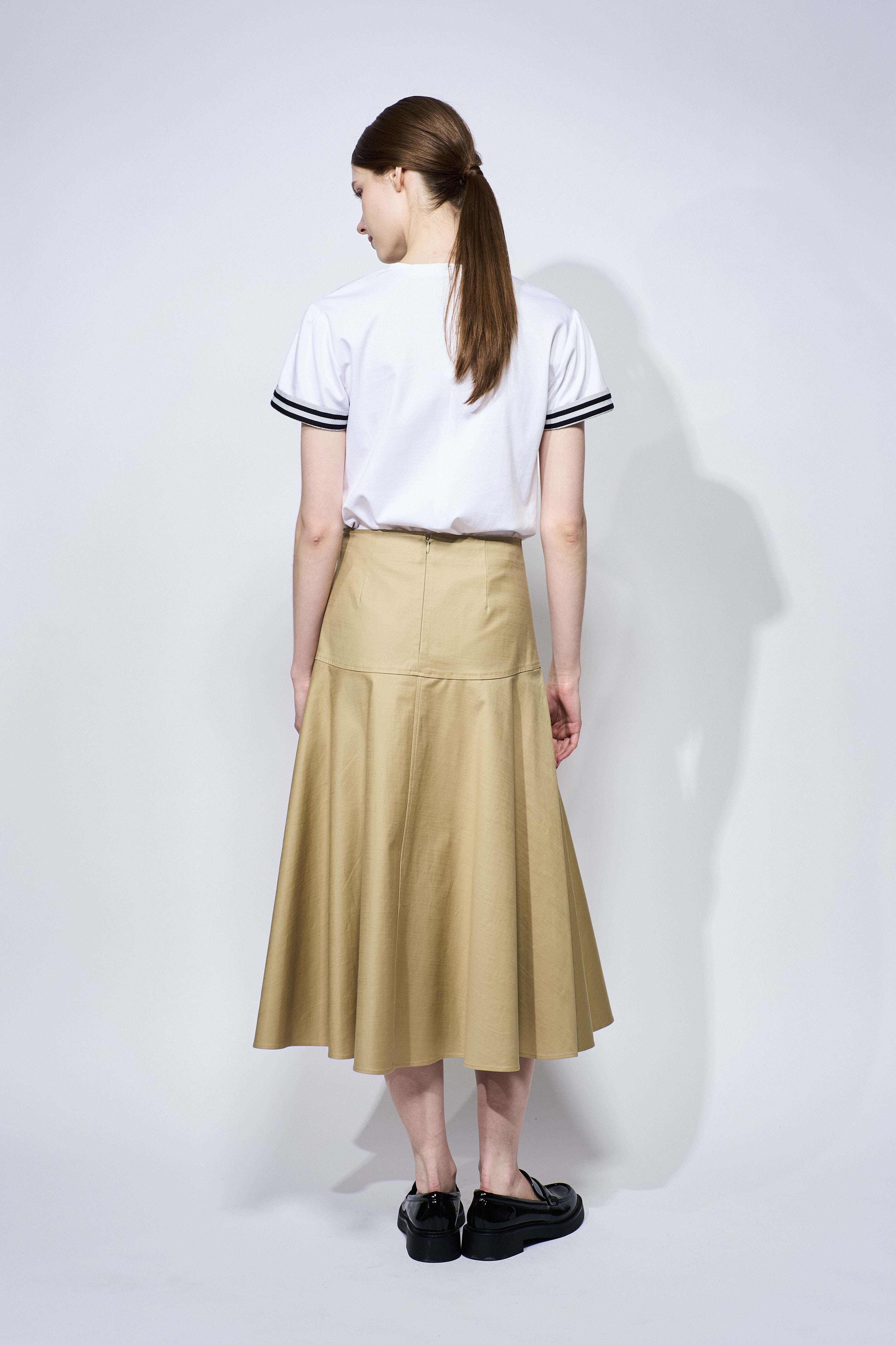 BORDER CUFF TEE